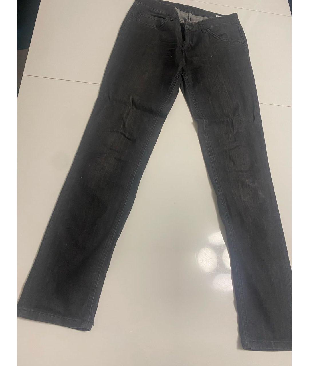 ESCADA Черные хлопковые прямые джинсы, фото 5