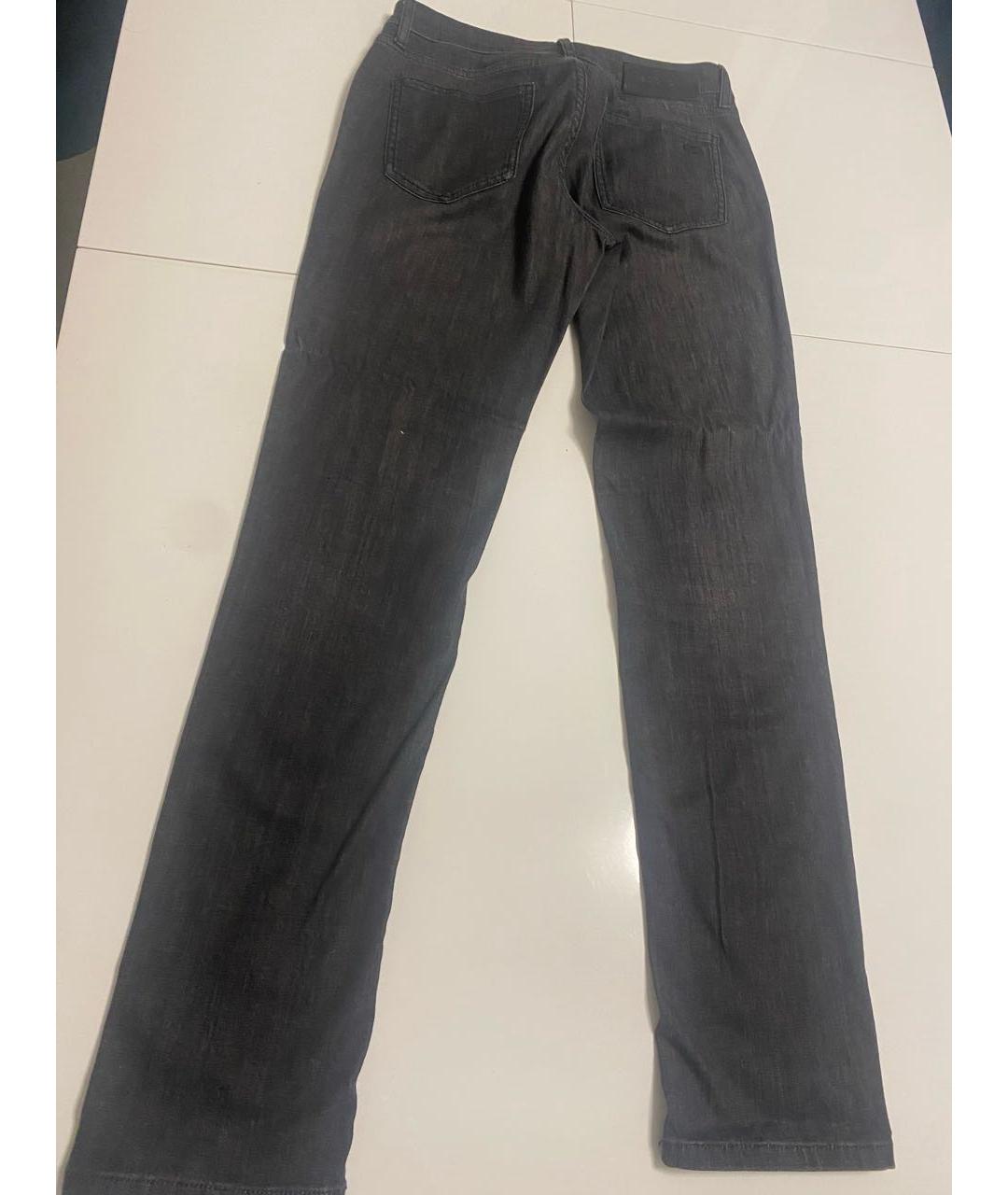 ESCADA Черные хлопковые прямые джинсы, фото 2
