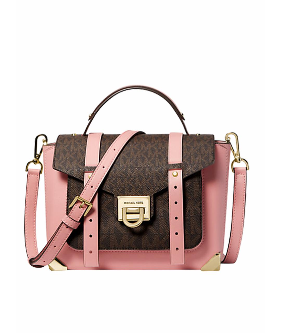 MICHAEL KORS Розовая сумка тоут, фото 1