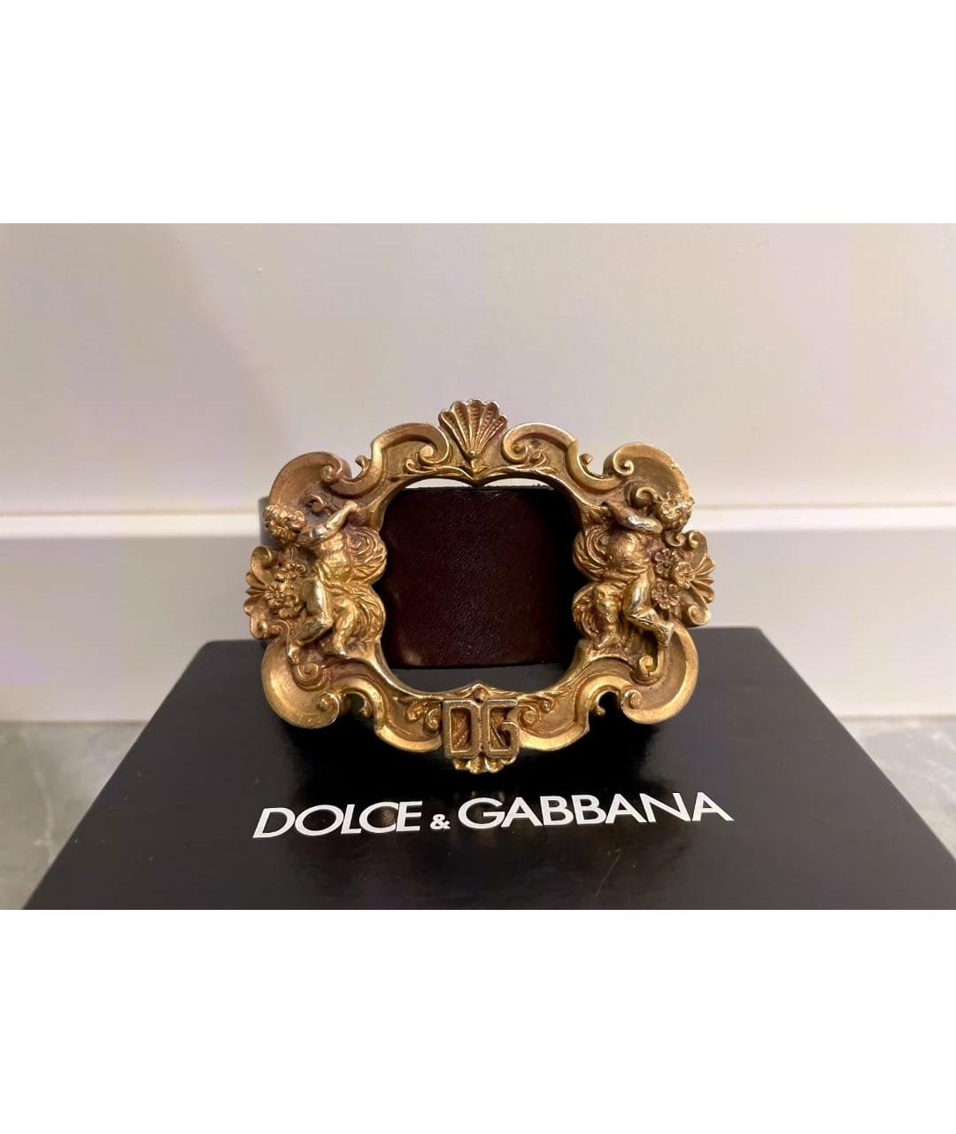 DOLCE&GABBANA Черный кожаный ремень, фото 4