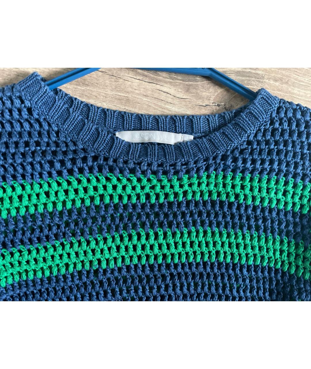 JASON WU Мульти хлопковый джемпер / свитер, фото 3