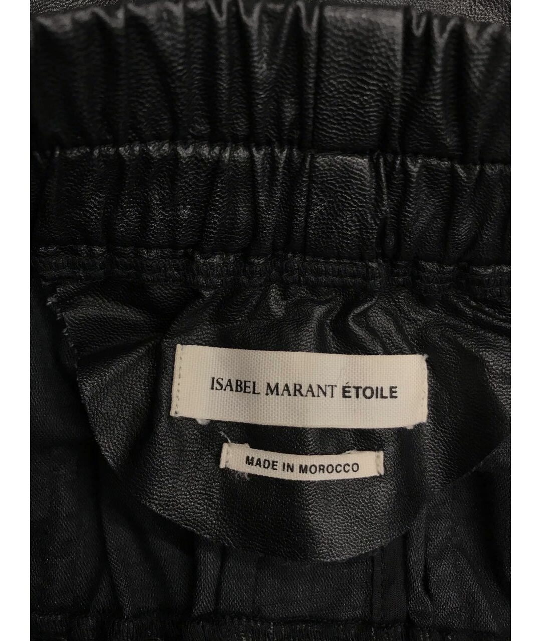 ISABEL MARANT ETOILE Черные прямые брюки, фото 3