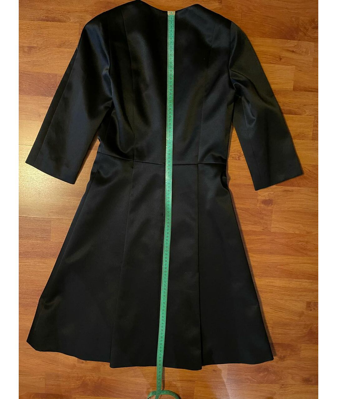 CHANEL PRE-OWNED Черное шелковое повседневное платье, фото 4