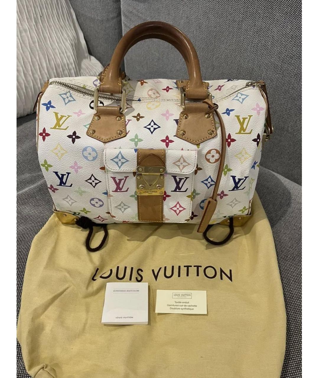 Louis Vuitton x Takashi Murakami 2008 pre-owned limited edition Speedy 35  bag - ShopStyle