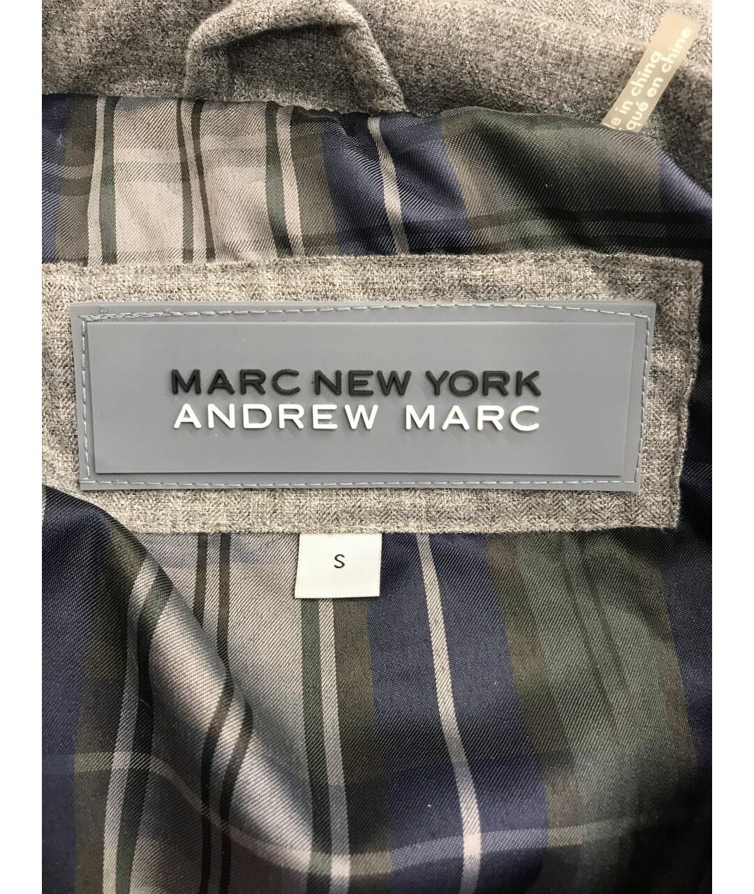 ANDREW MARC NEW YORK Серая куртка, фото 3