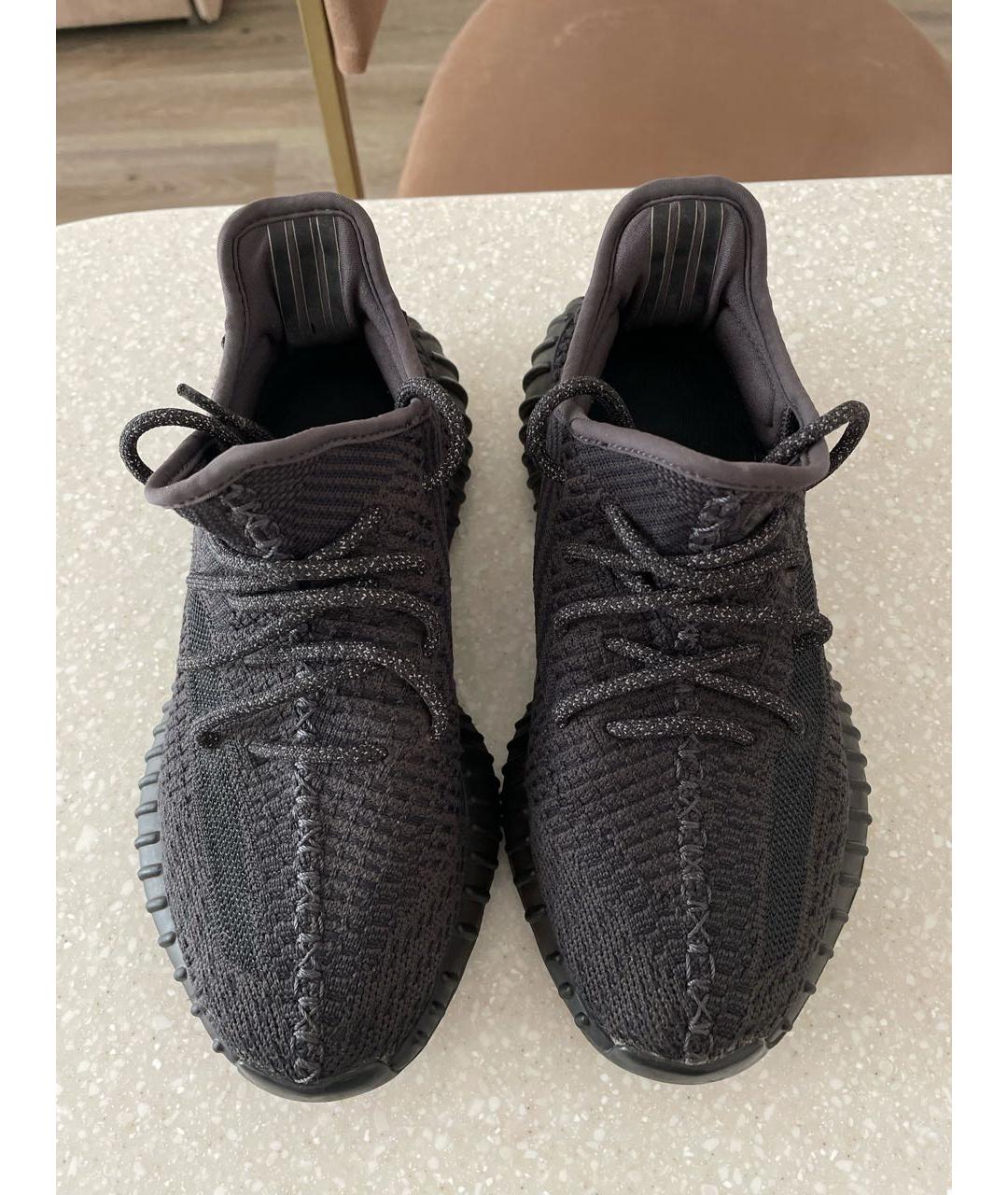 ADIDAS YEEZY Черные кроссовки, фото 2