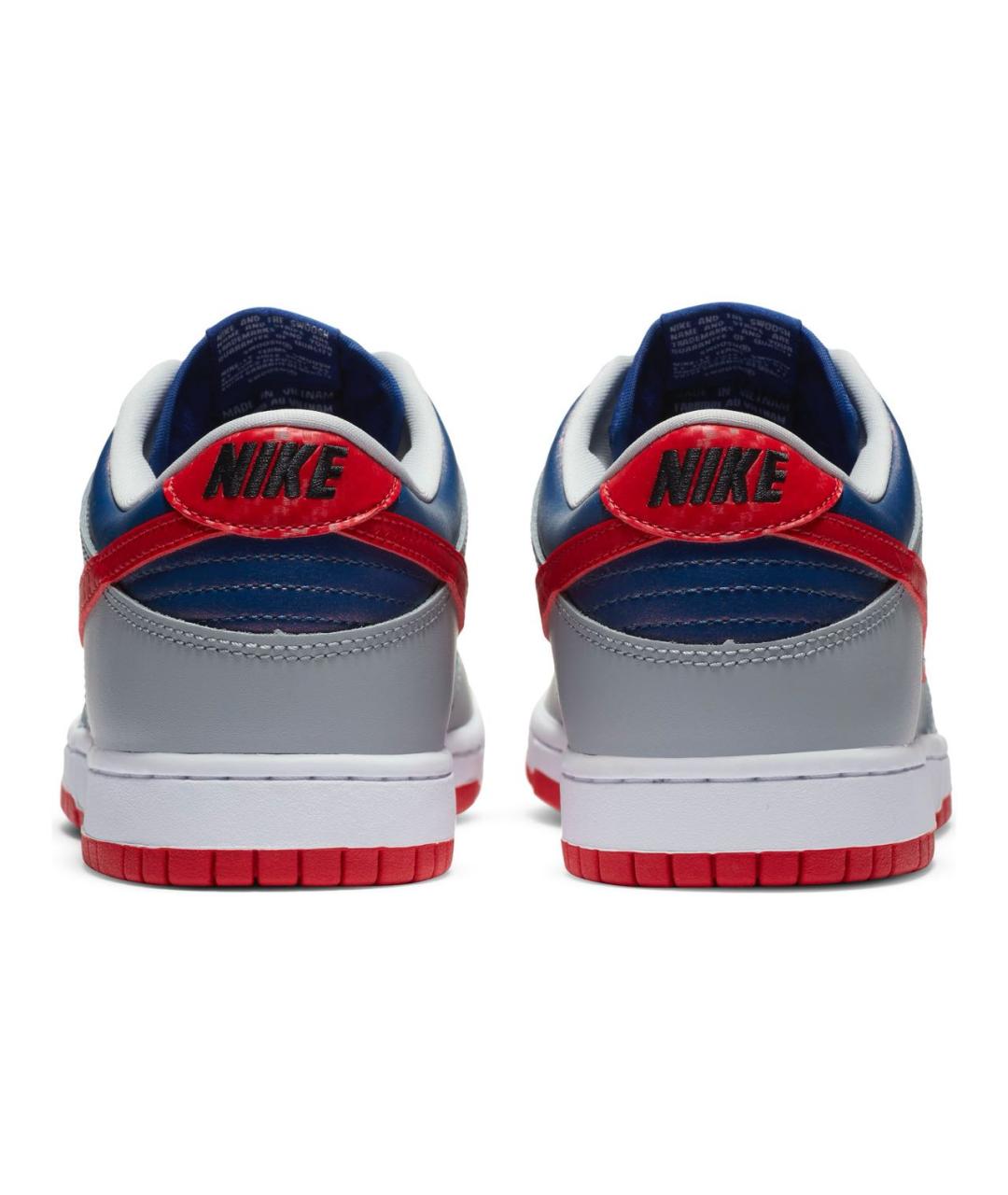 NIKE Серые кожаные кроссовки, фото 3