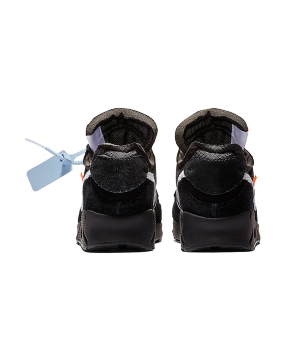 NIKE X OFF-WHITE Черные текстильные кроссовки, фото 5
