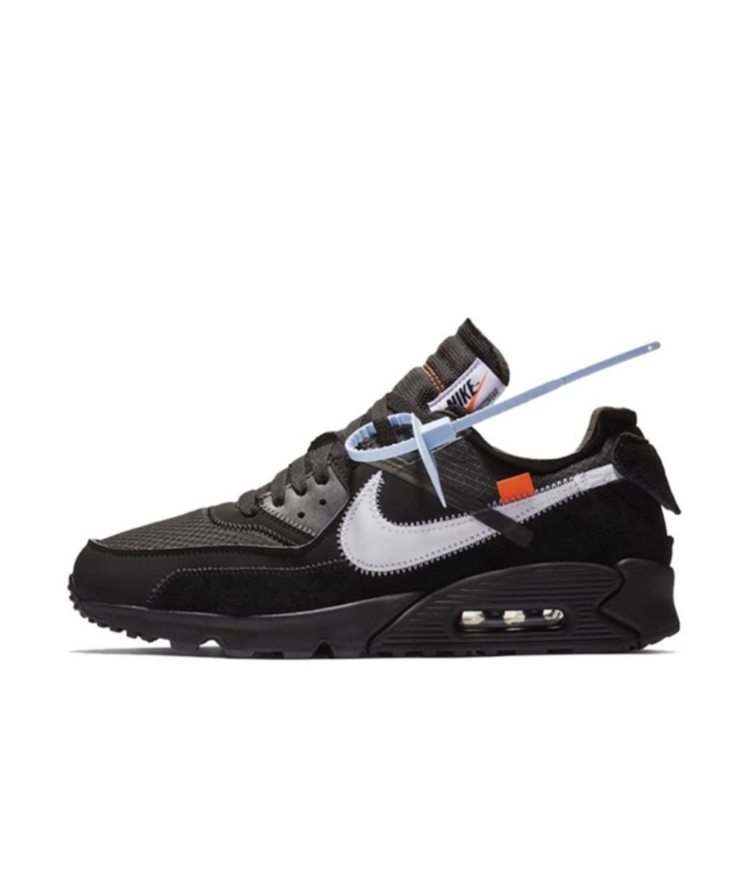 NIKE X OFF-WHITE Черные текстильные кроссовки, фото 3