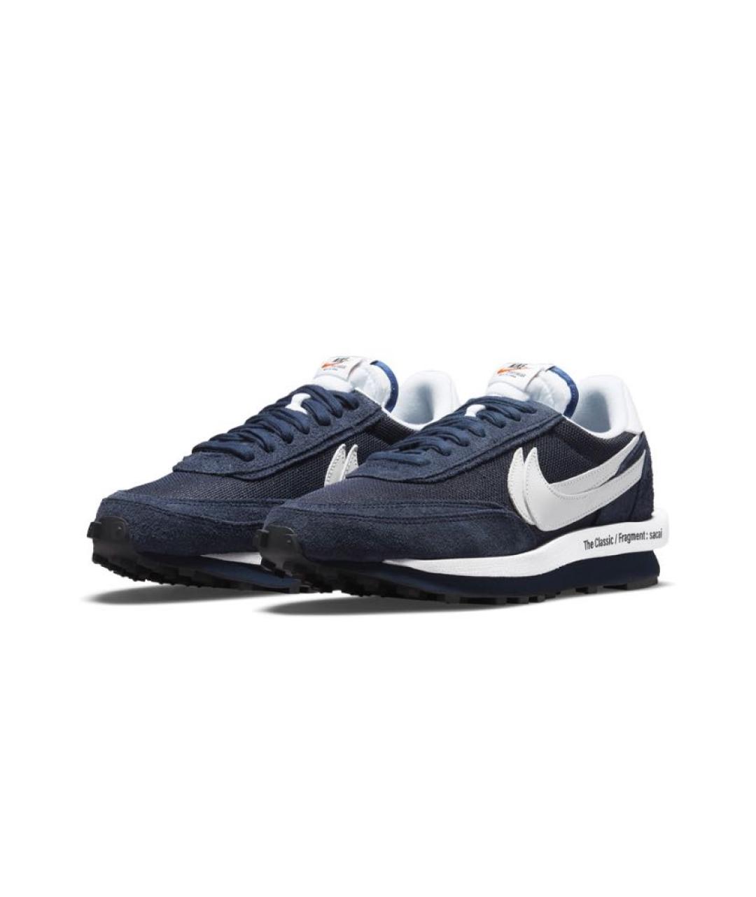NIKE Темно-синие низкие кроссовки / кеды, фото 2