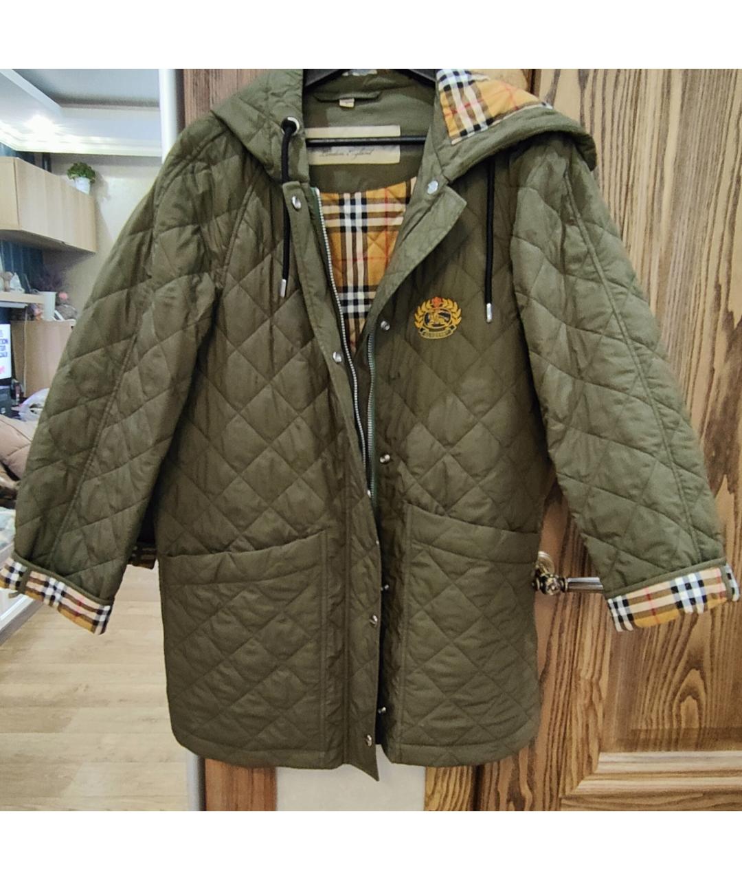 Burberry roxwell 2024 long quilted jacket