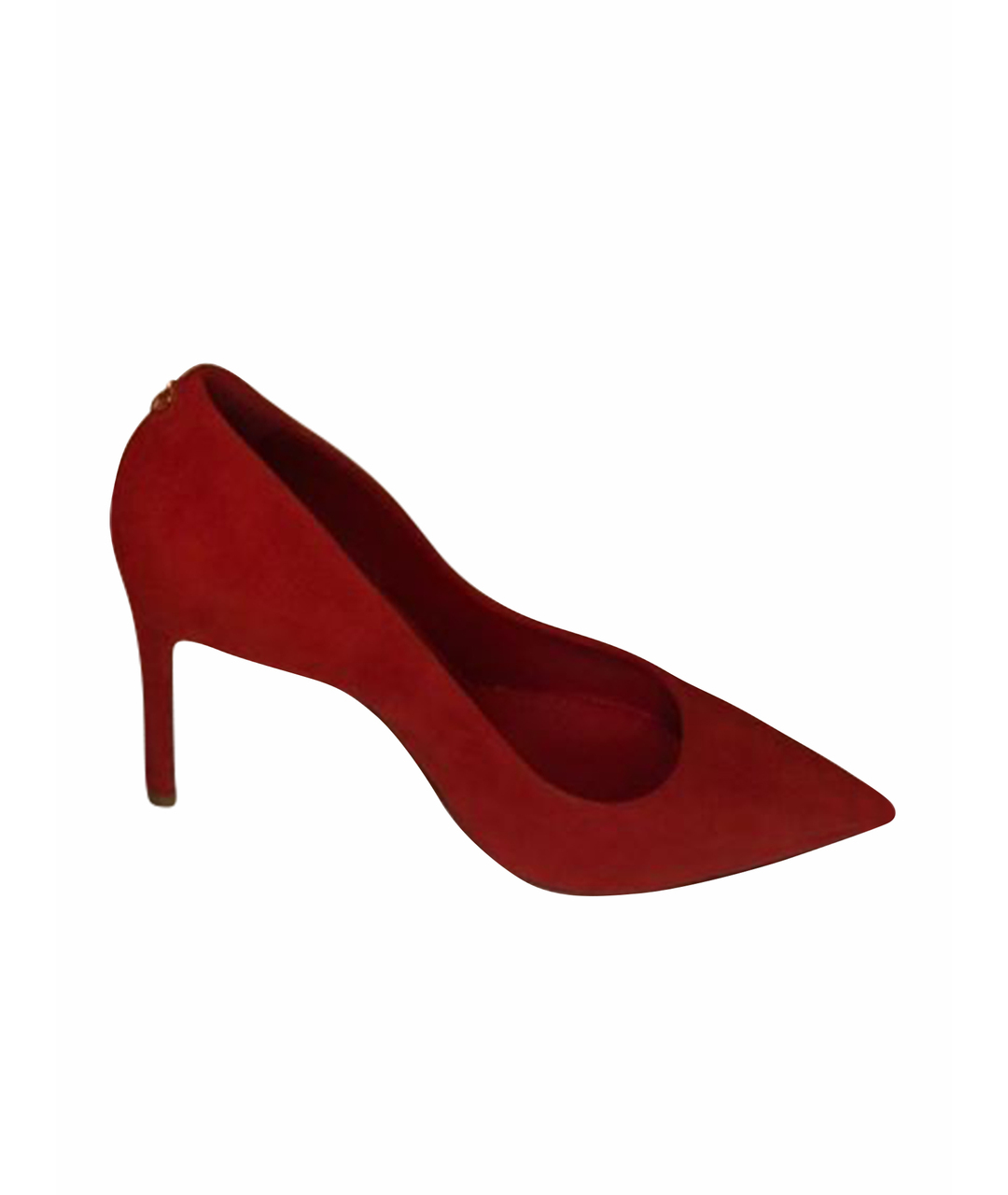 LOUIS VUITTON PRE-OWNED Красные замшевые туфли, фото 1
