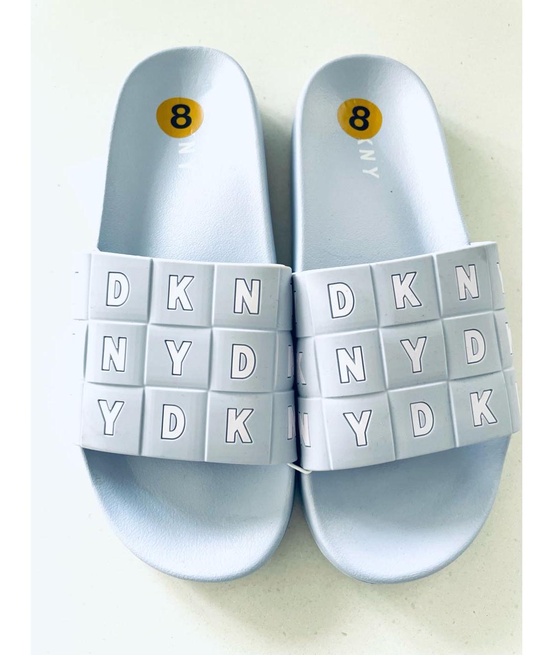 DKNY Голубые шлепанцы, фото 3