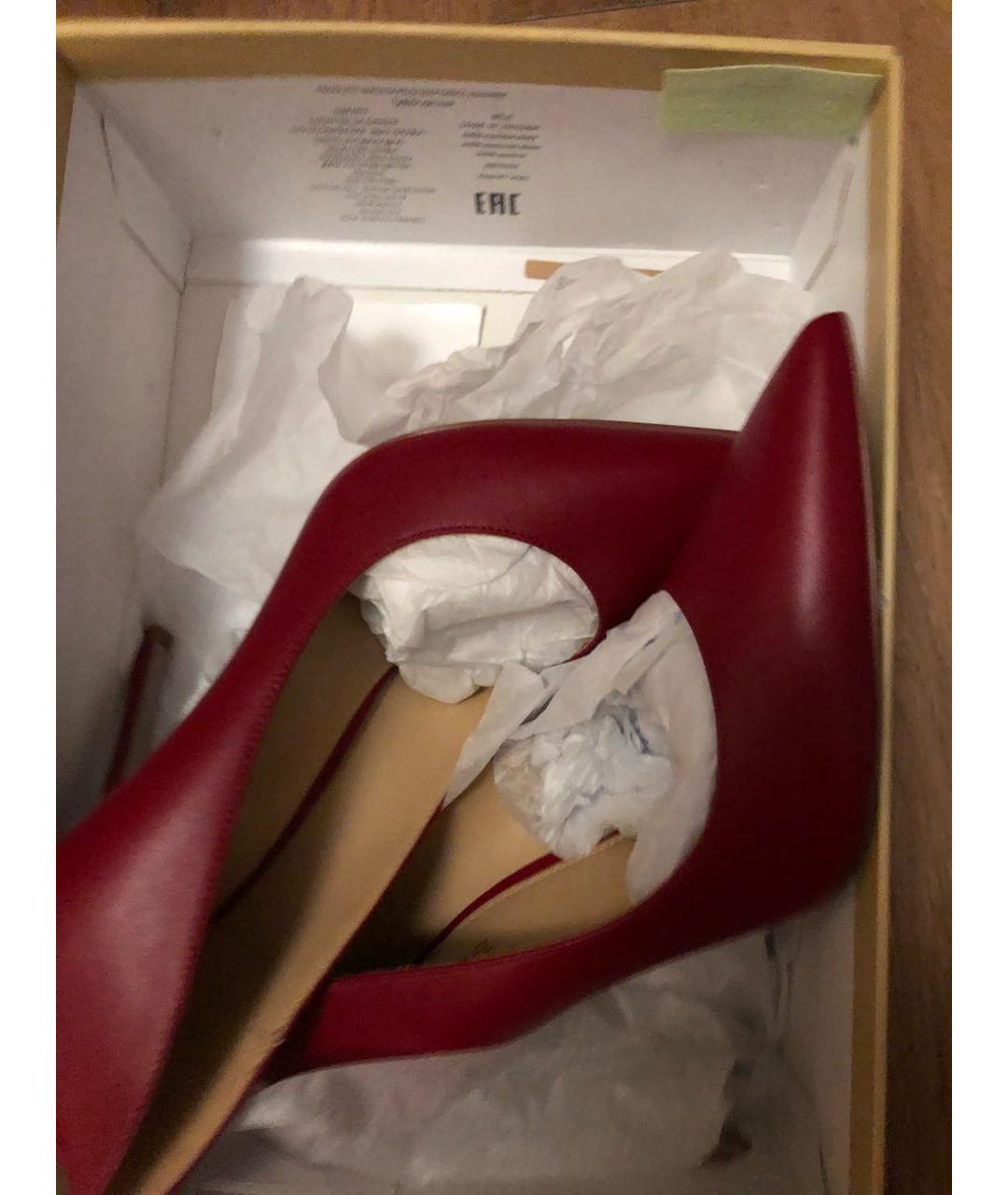 MICHAEL KORS Красные кожаные туфли, фото 3