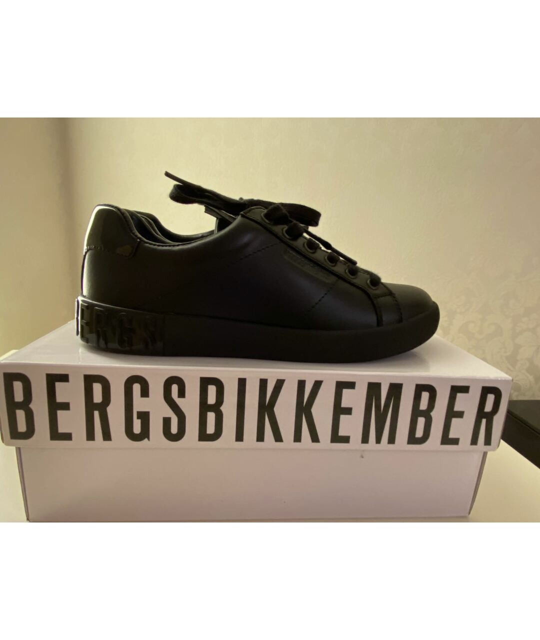 BIKKEMBERGS Черные кроссовки, фото 3