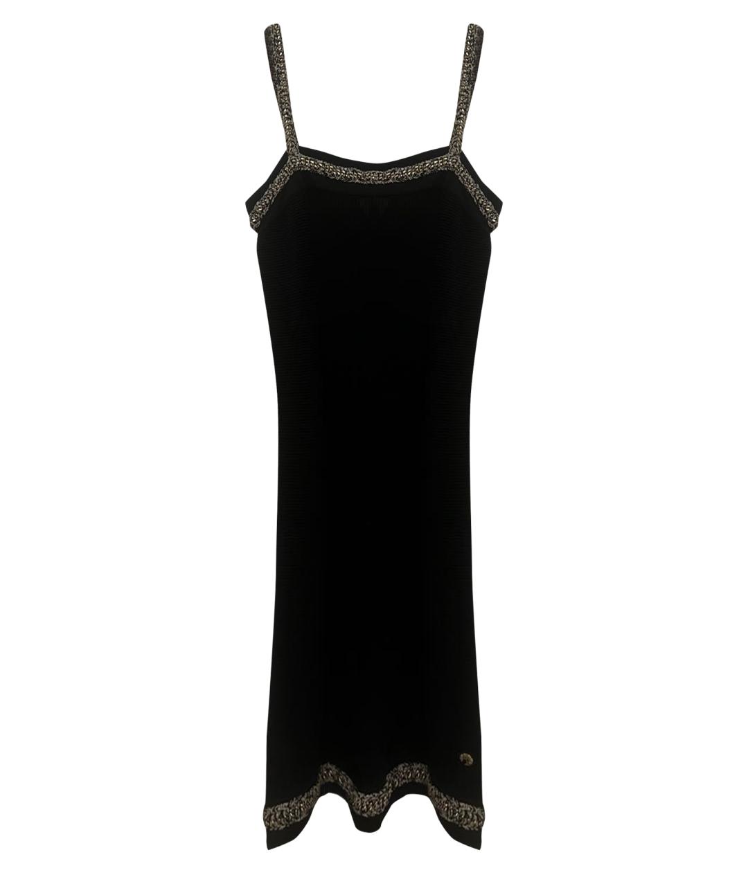 CHANEL PRE-OWNED Черное коктейльное платье, фото 1