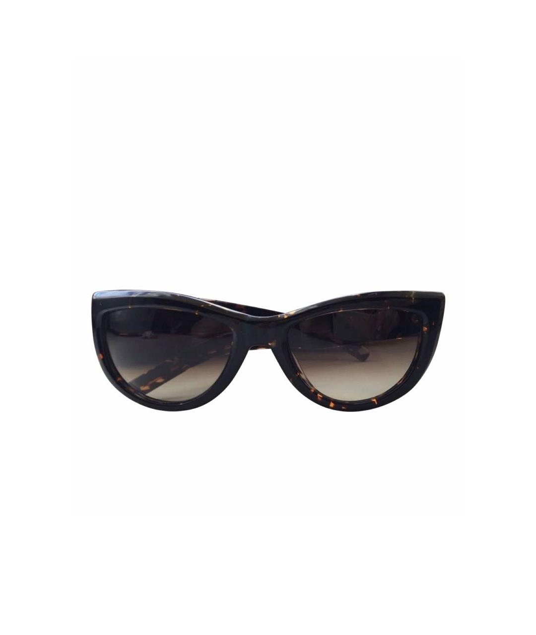 VALENTINO Черные пластиковые солнцезащитные очки, фото 6