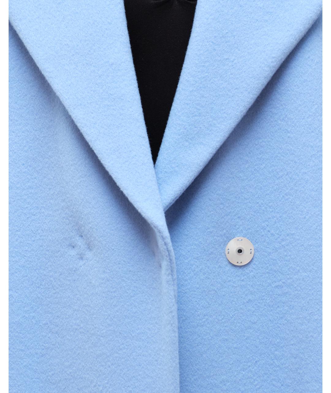 EDEM Голубое шерстяное пальто, фото 3