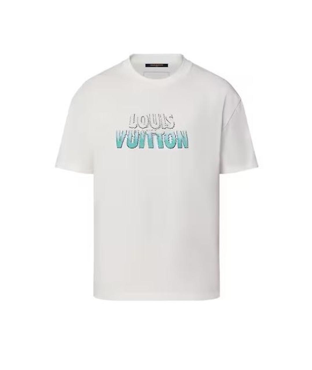 LOUIS VUITTON PRE-OWNED Белая хлопковая футболка, фото 1
