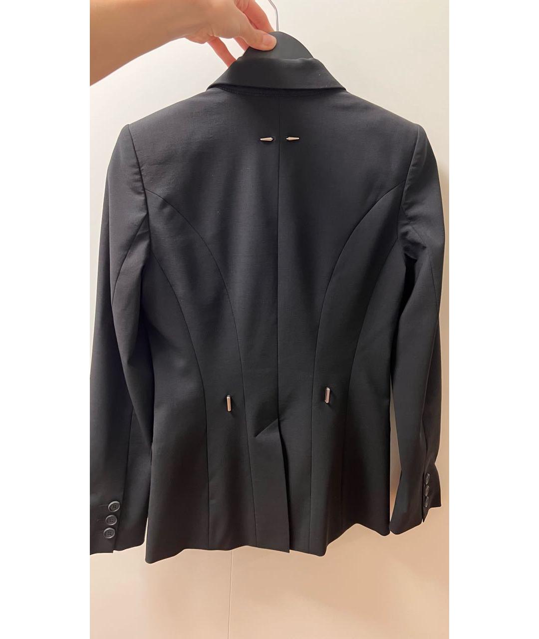 BARBARA BUI Черный полиэстеровый жакет/пиджак, фото 2