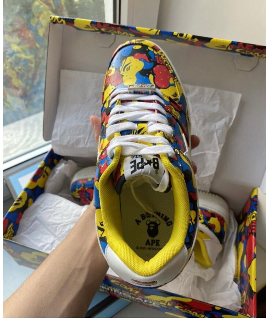 A BATHING APE Низкие кроссовки / кеды, фото 3