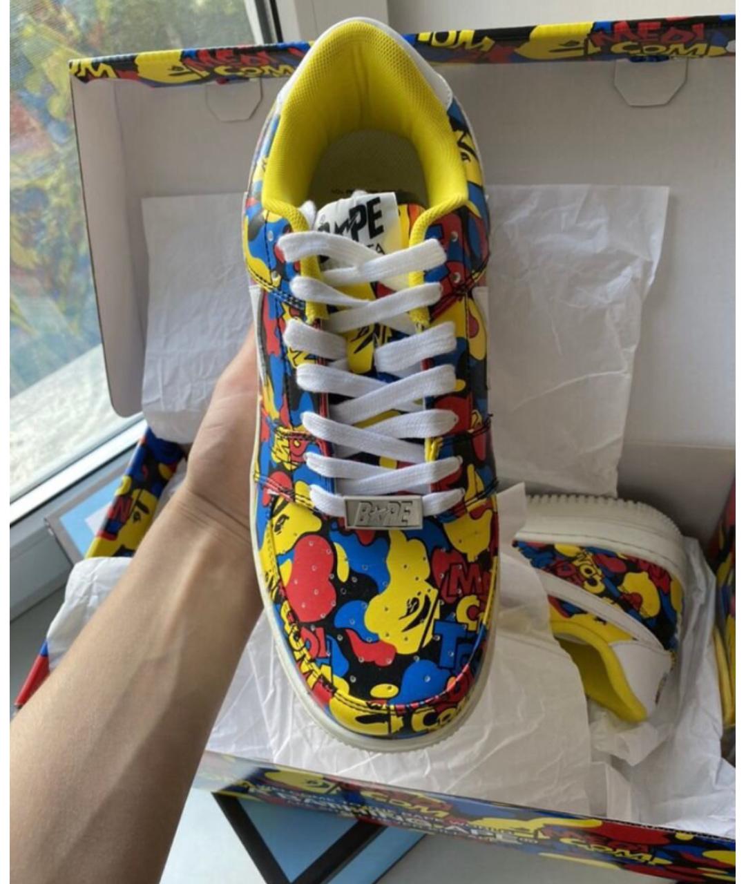 A BATHING APE Низкие кроссовки / кеды, фото 2