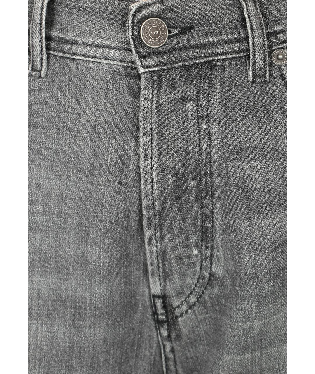 DIESEL Черные прямые джинсы, фото 2