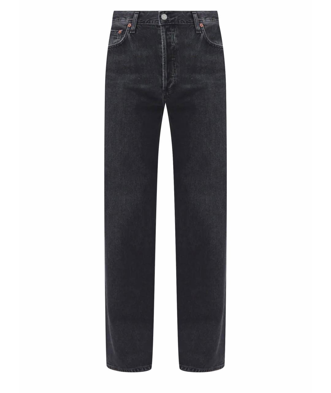 AGOLDE Черные прямые джинсы, фото 1