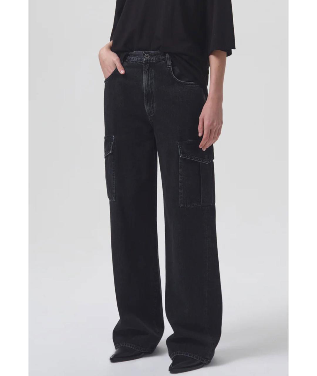 AGOLDE Черные прямые джинсы, фото 3