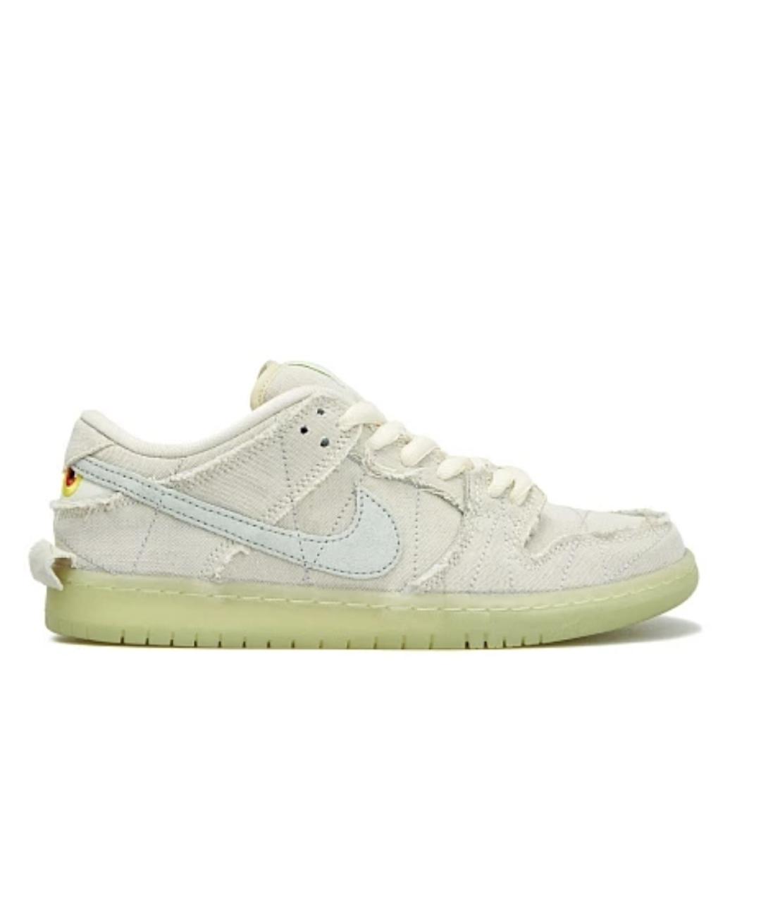 NIKE Белые текстильные кеды, фото 9