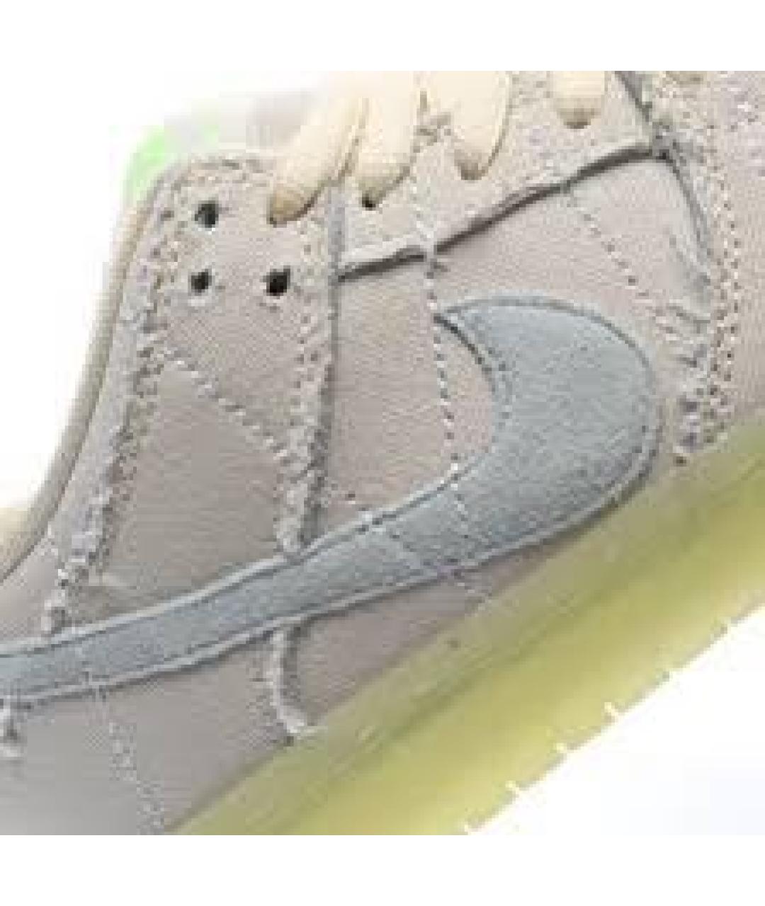 NIKE Белые текстильные кеды, фото 6
