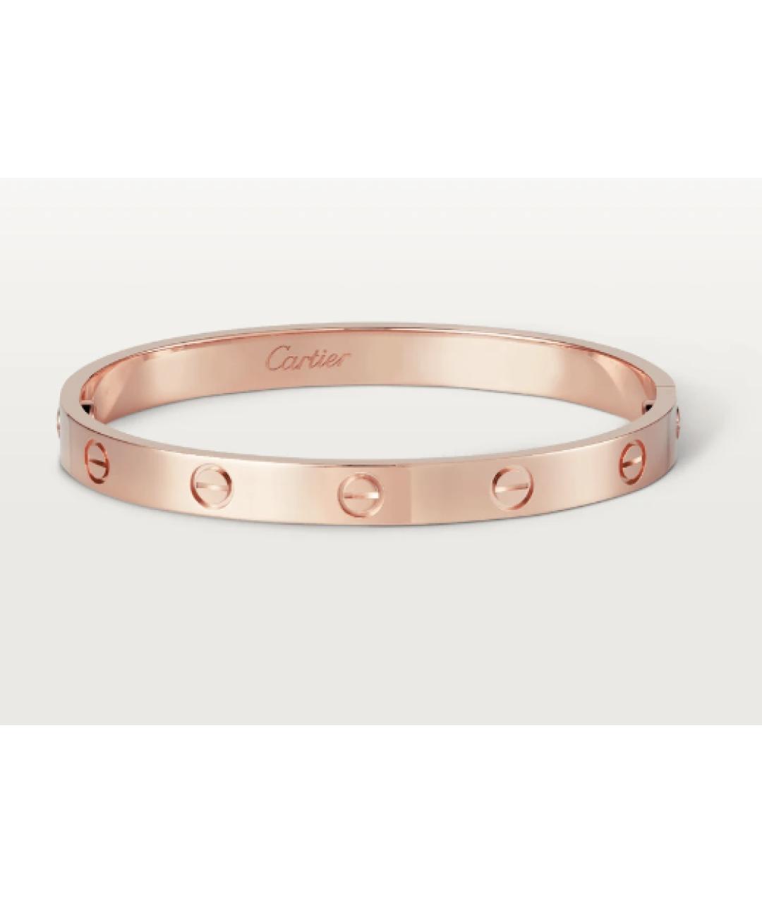 CARTIER Золотой браслет из розового золота, фото 7