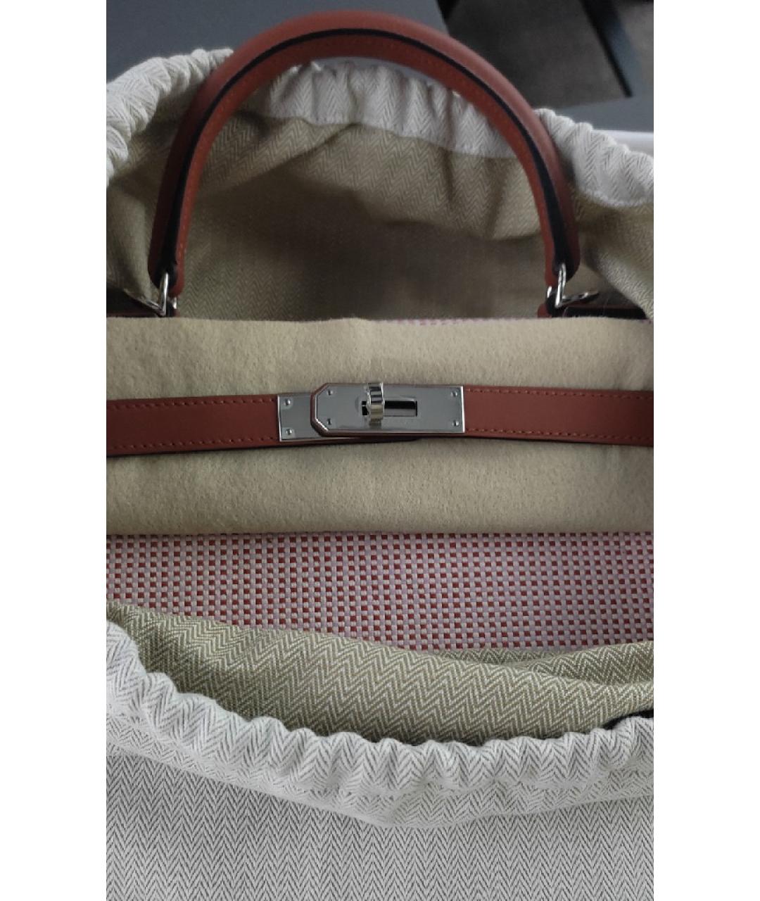 HERMES Мульти тканевая сумка с короткими ручками, фото 3