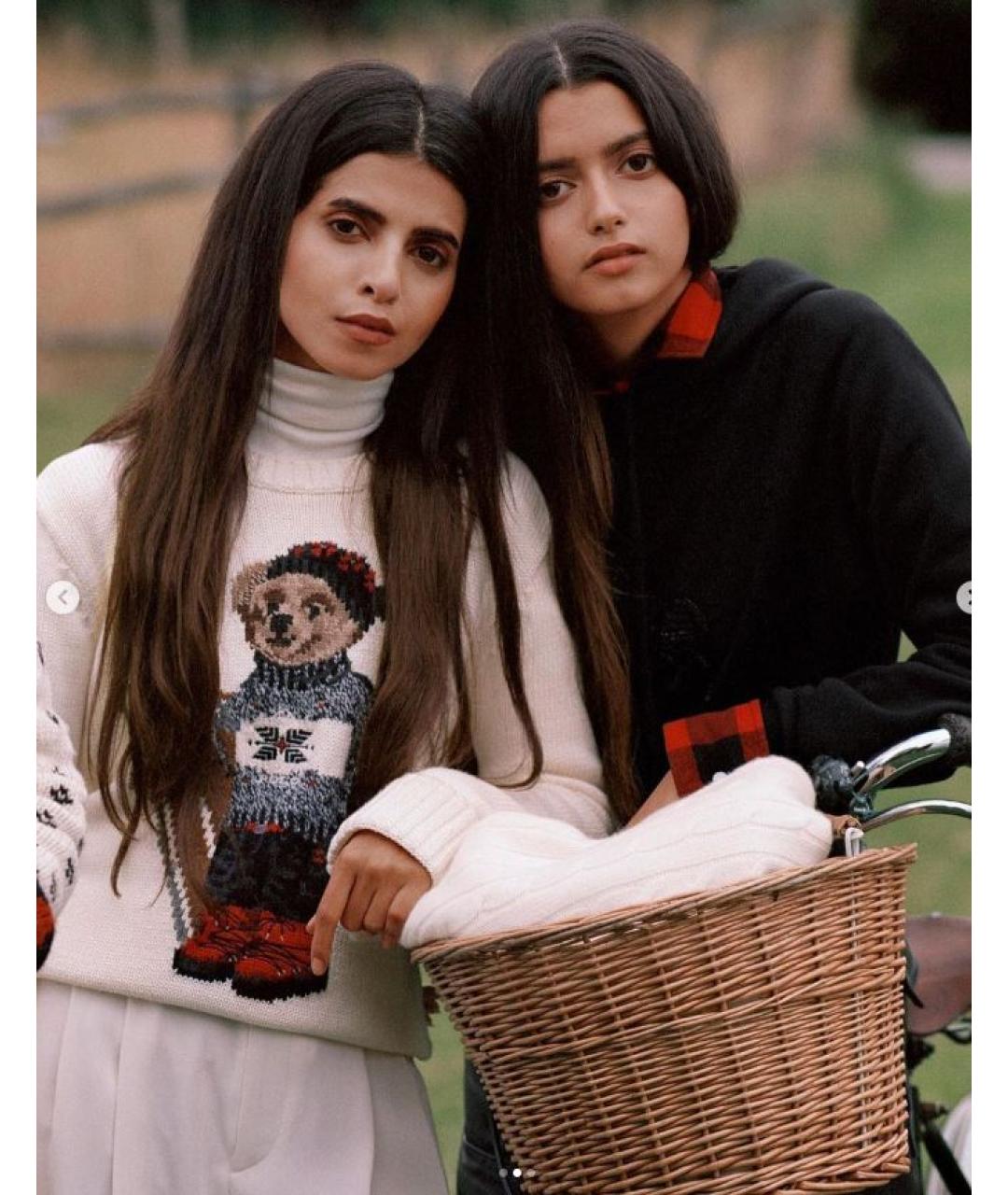 POLO RALPH LAUREN Белый хлопковый джемпер / свитер, фото 7