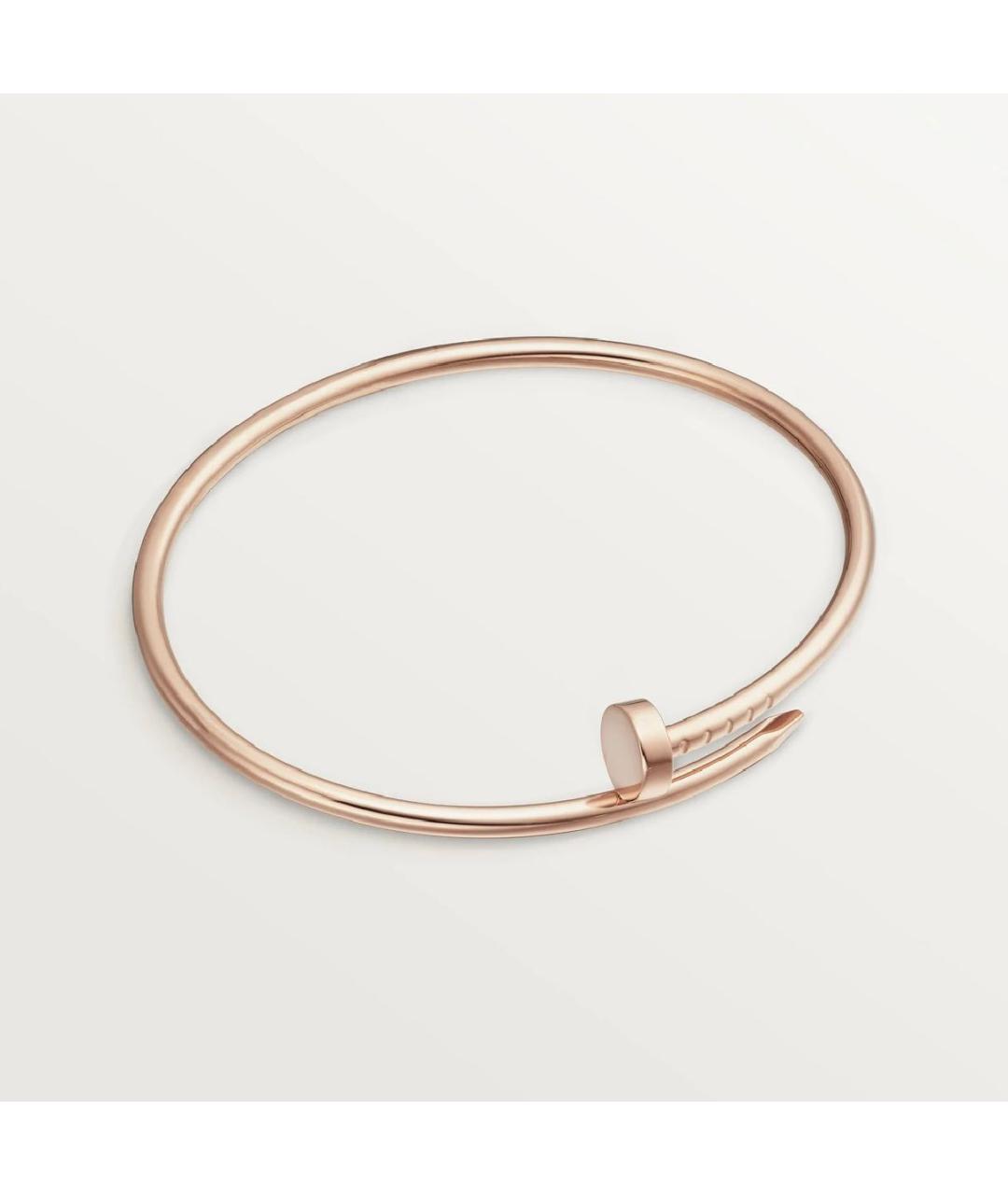 CARTIER Розовый браслет из розового золота, фото 5