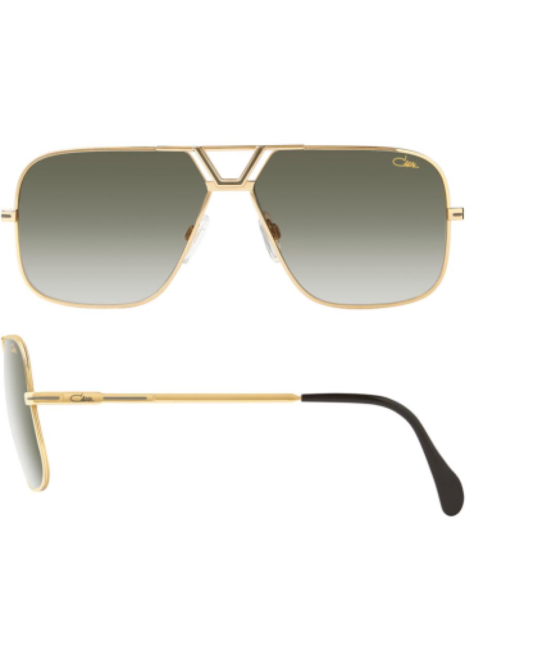CAZAL Золотые металлические солнцезащитные очки, фото 2