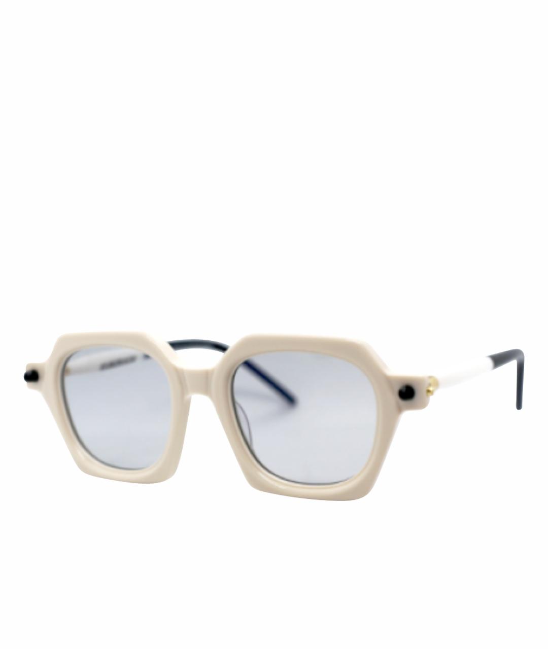KUBORAUM Белые пластиковые солнцезащитные очки, фото 1