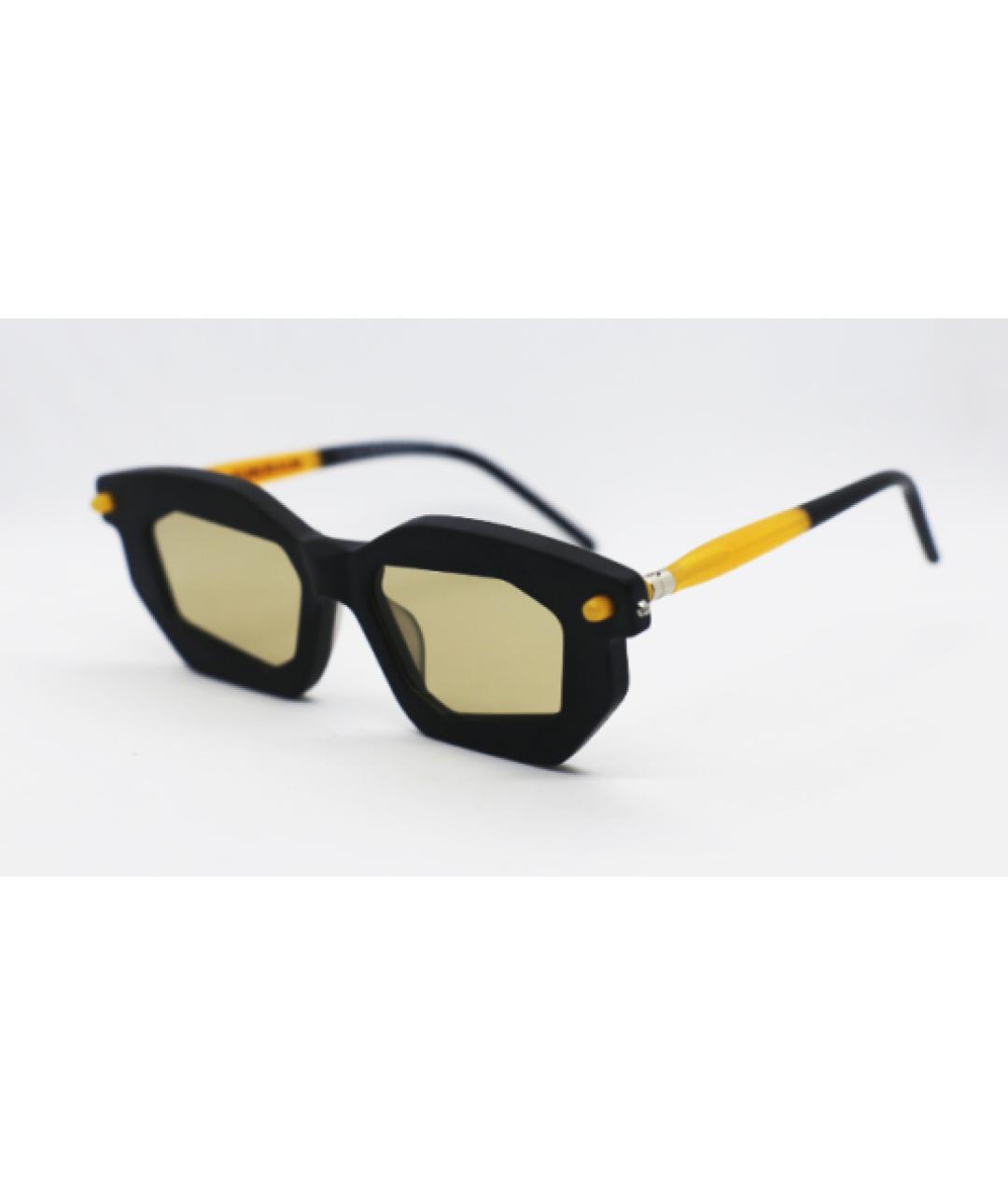 KUBORAUM Черные пластиковые солнцезащитные очки, фото 2