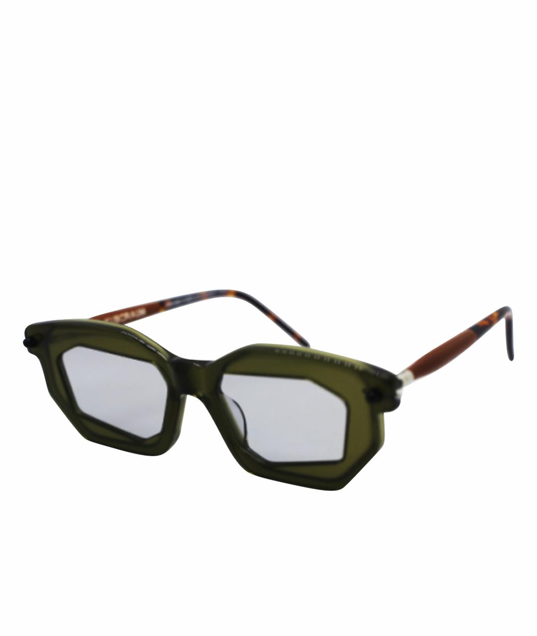 KUBORAUM Зеленые пластиковые солнцезащитные очки, фото 1
