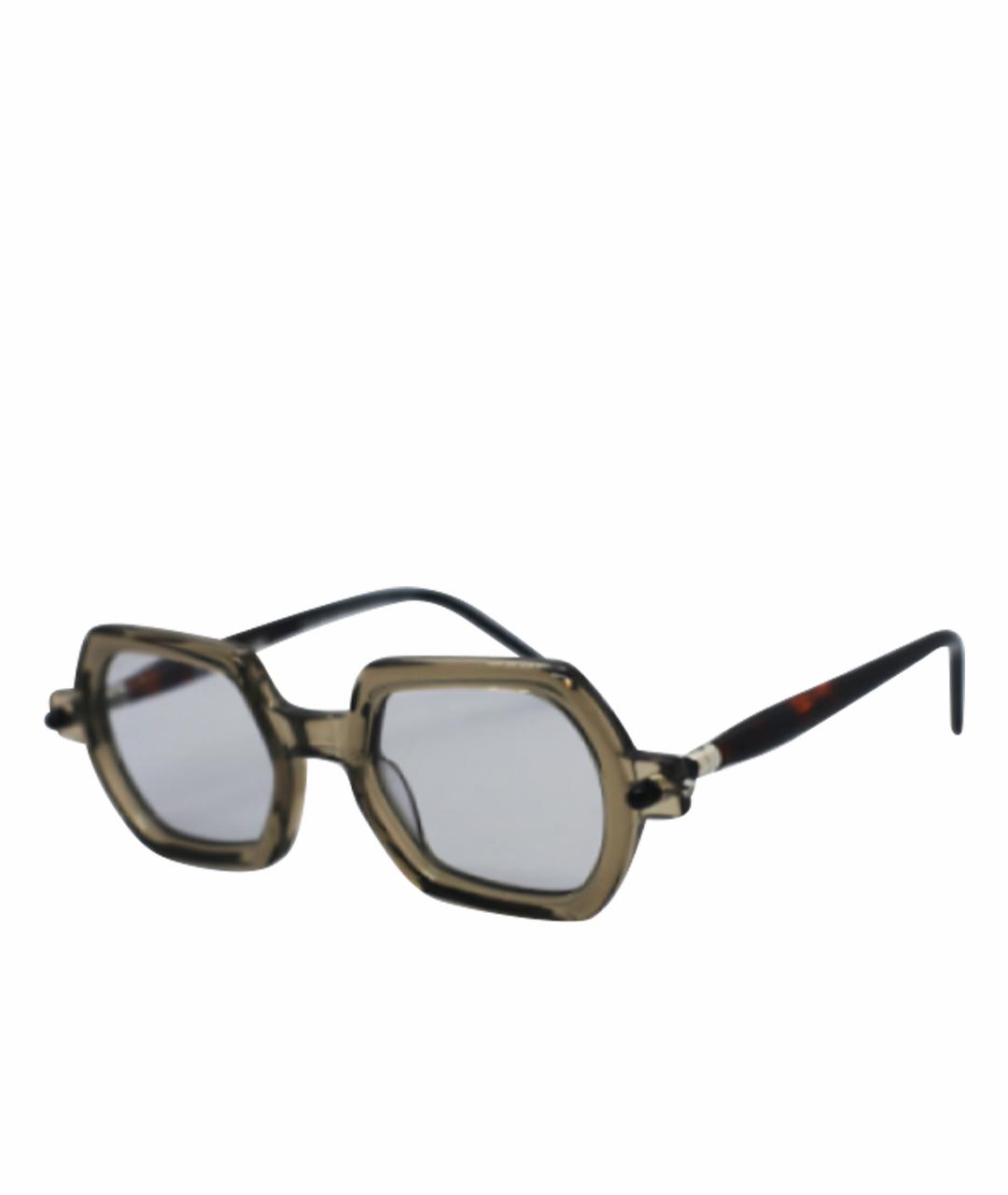 KUBORAUM Бежевые пластиковые солнцезащитные очки, фото 1