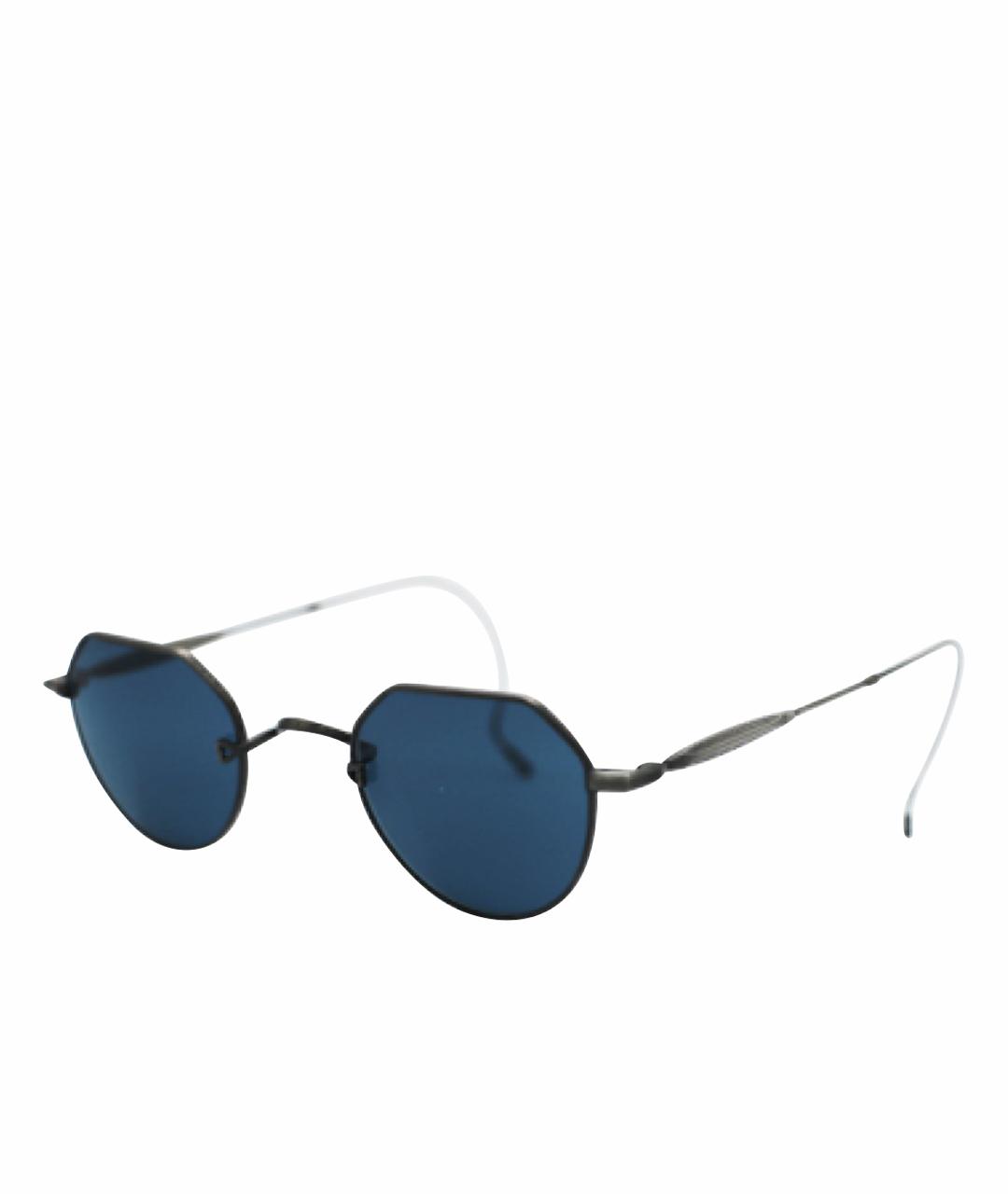 MATSUDA Серые металлические солнцезащитные очки, фото 1