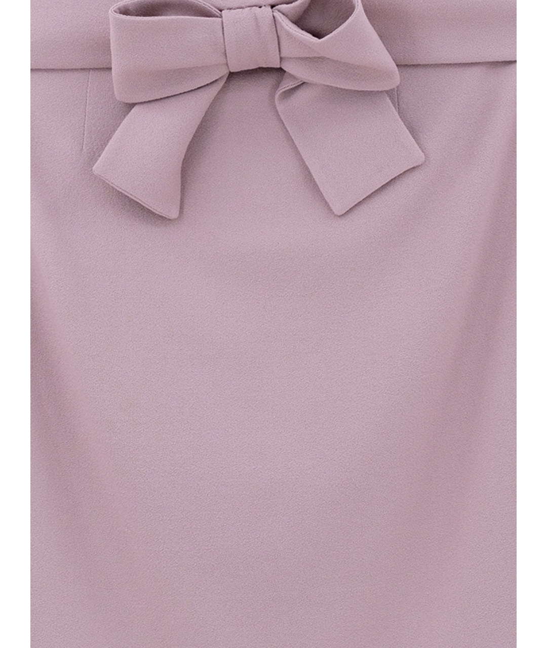 VALENTINO Розовая шерстяная юбка мини, фото 4
