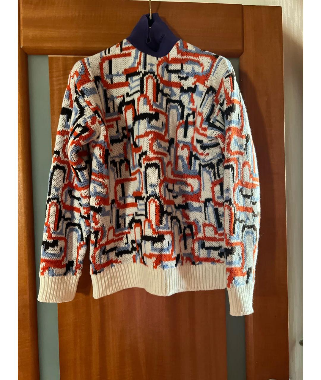 PRADA Белый кашемировый джемпер / свитер, фото 8