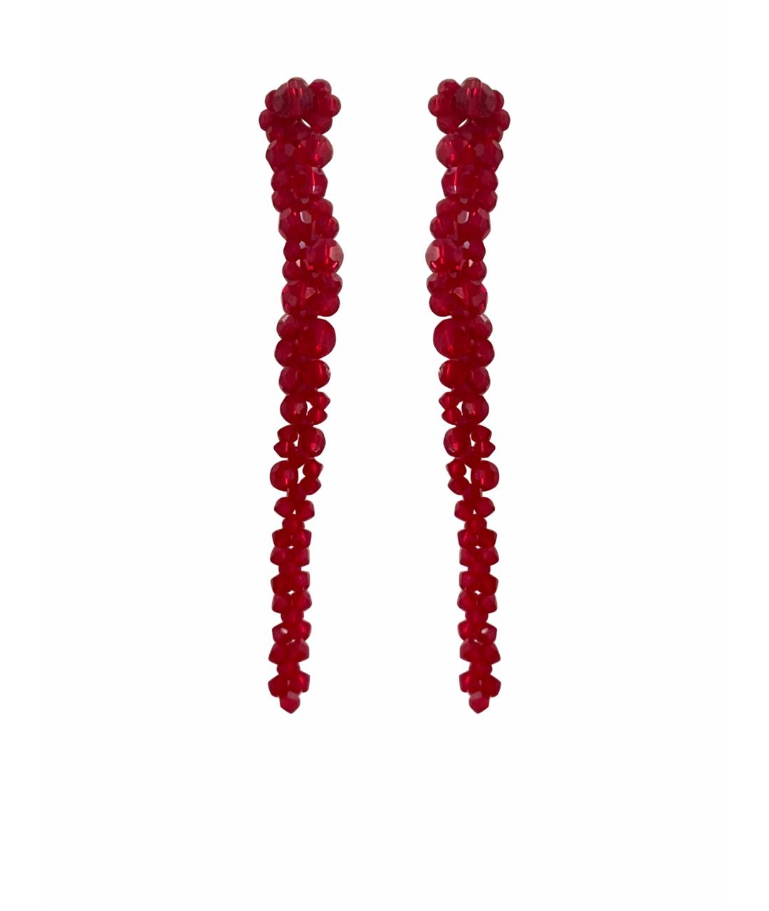 SIMONE ROCHA Красные серьги, фото 4