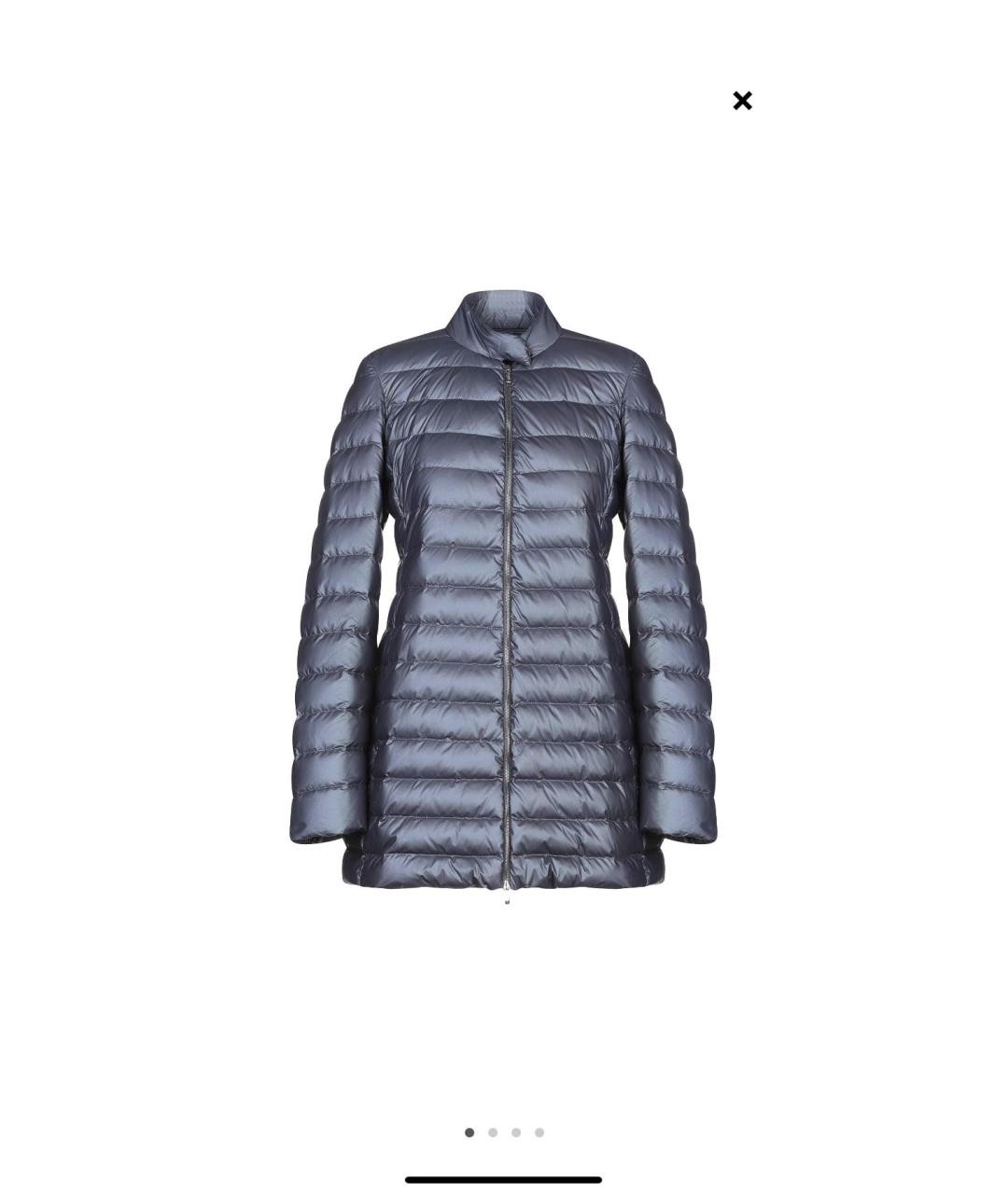 EMPORIO ARMANI Темно-синий пуховик, фото 6