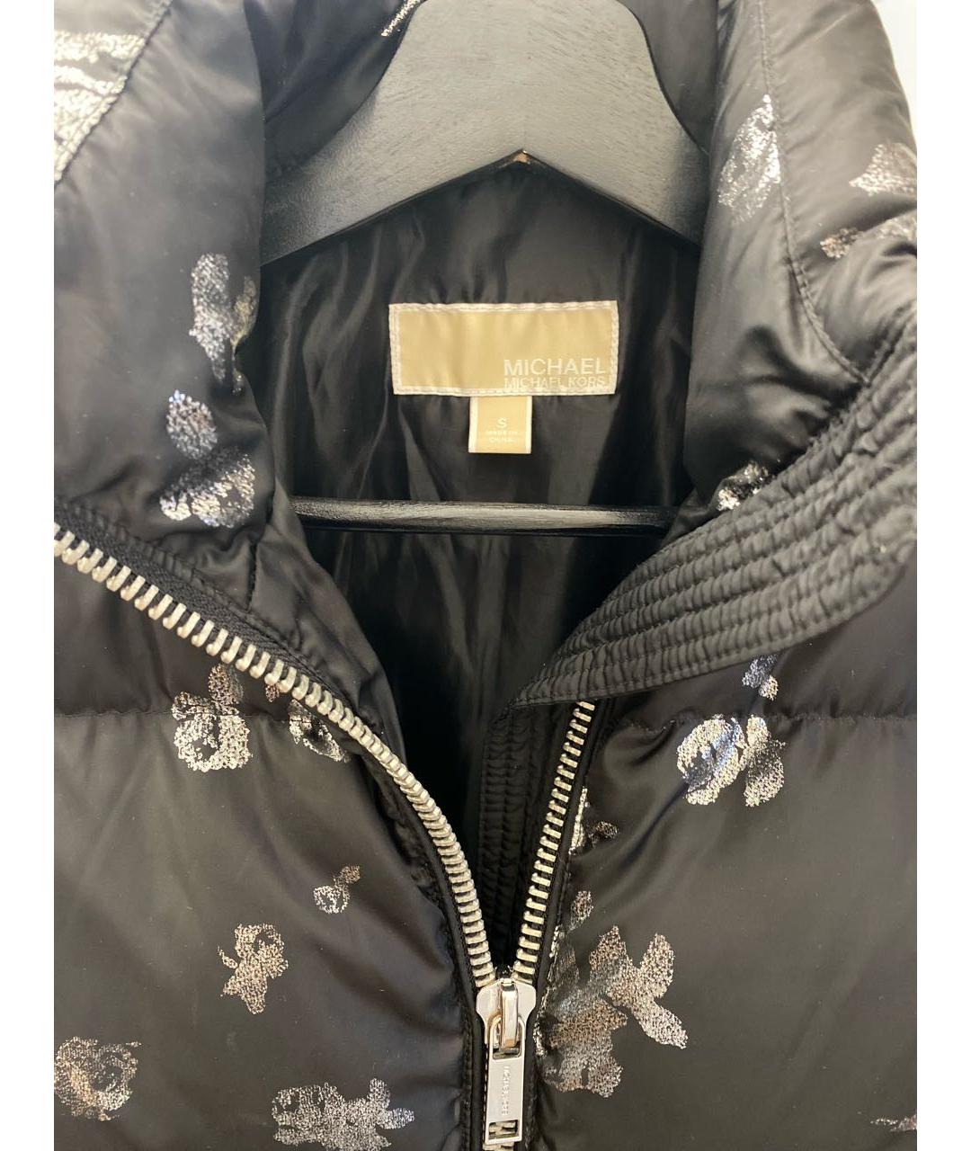 MICHAEL KORS Черная полиэстеровая куртка, фото 3