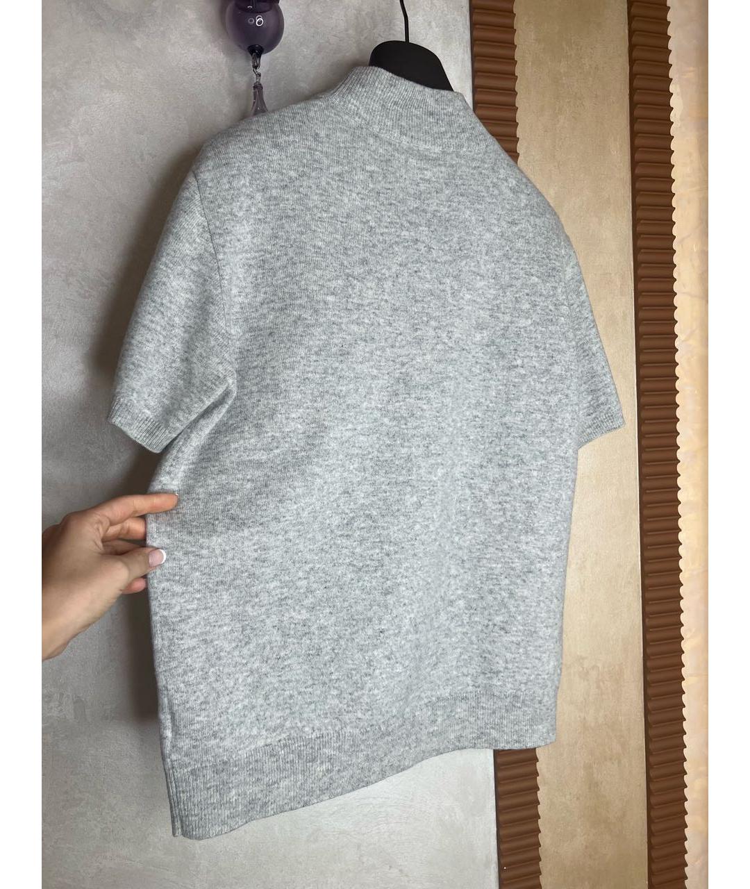 BRUNELLO CUCINELLI Серая кашемировая водолазка, фото 2