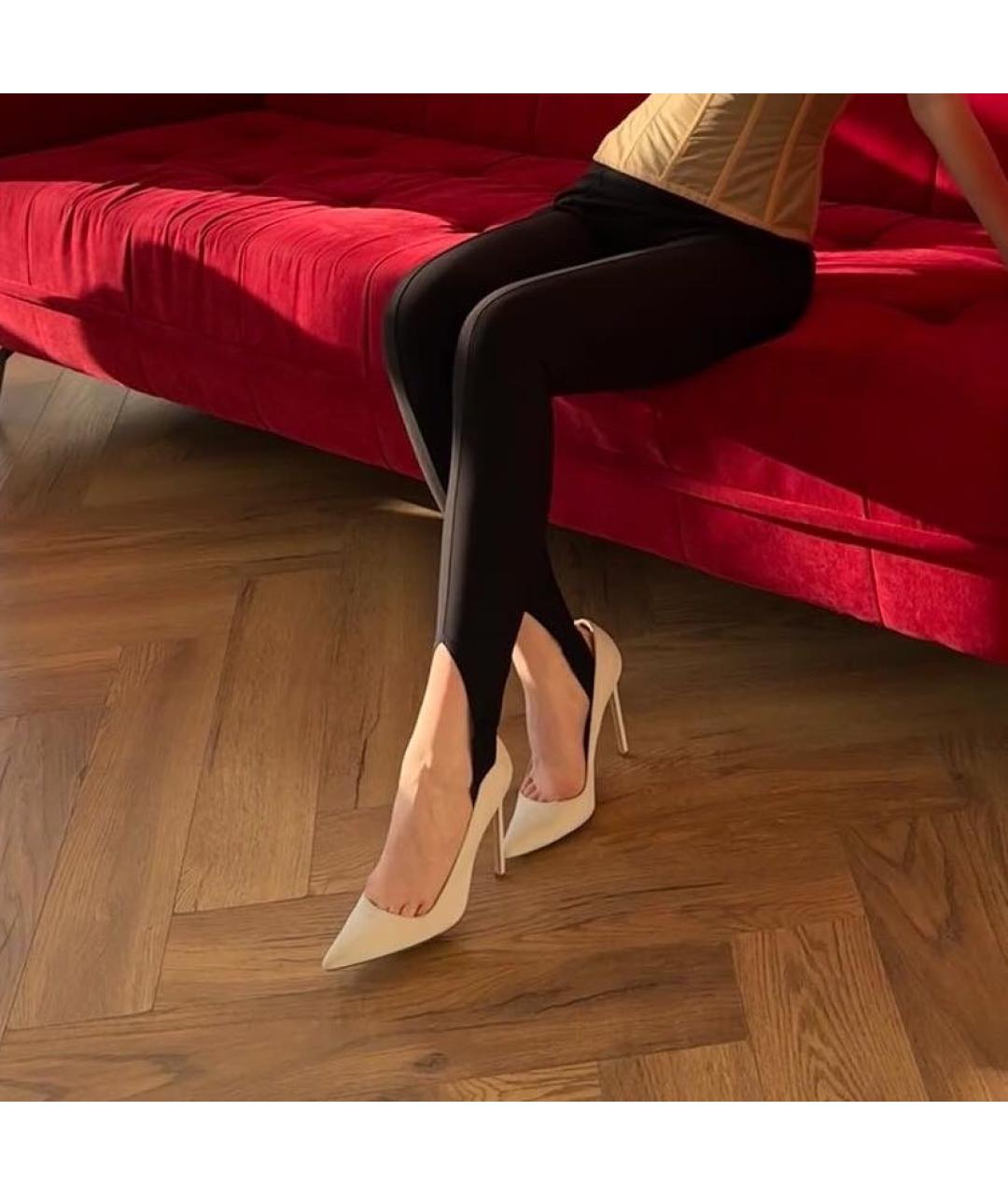 MANOLO BLAHNIK Бежевые замшевые туфли, фото 4