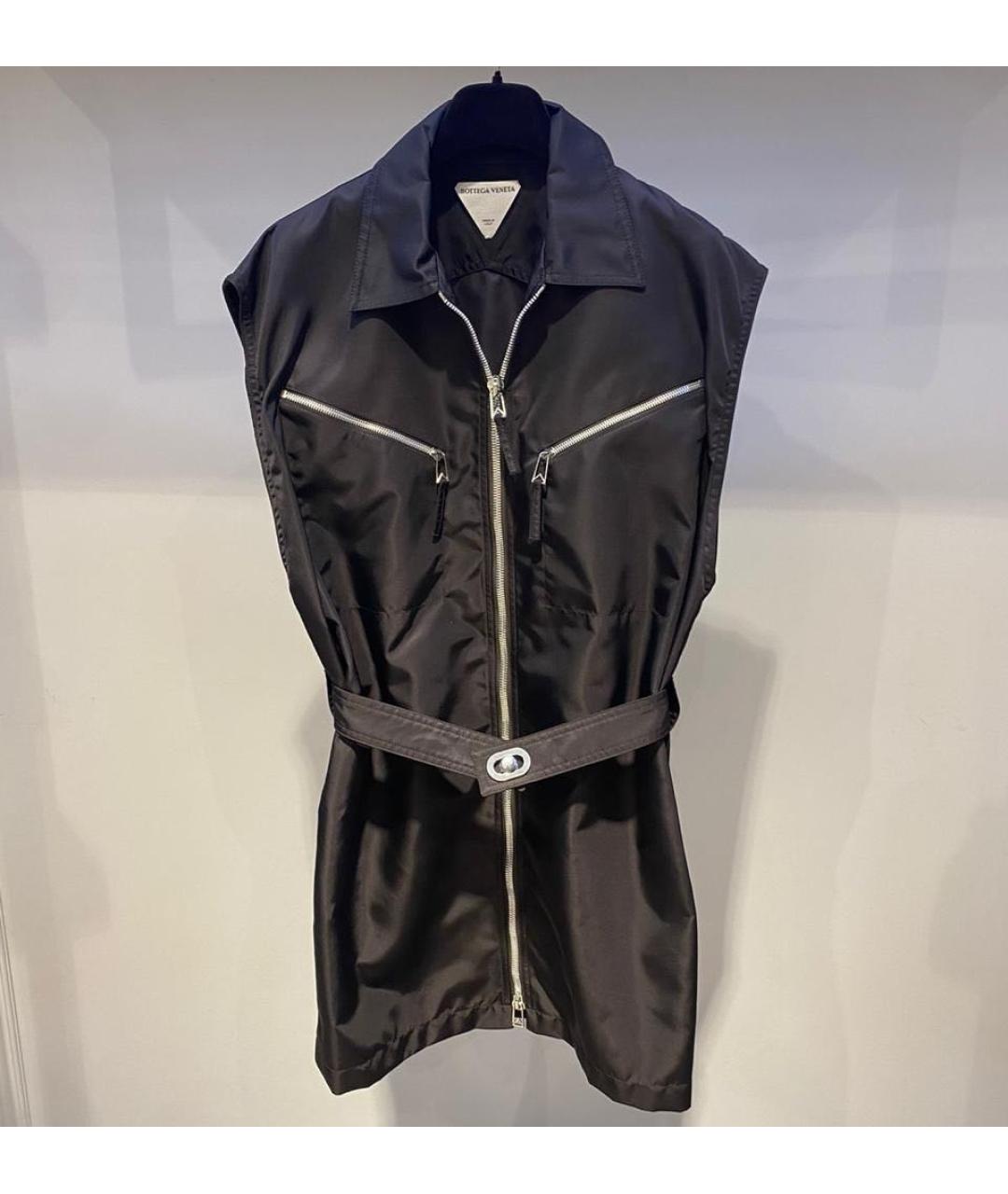 BOTTEGA VENETA Черное повседневное платье, фото 2