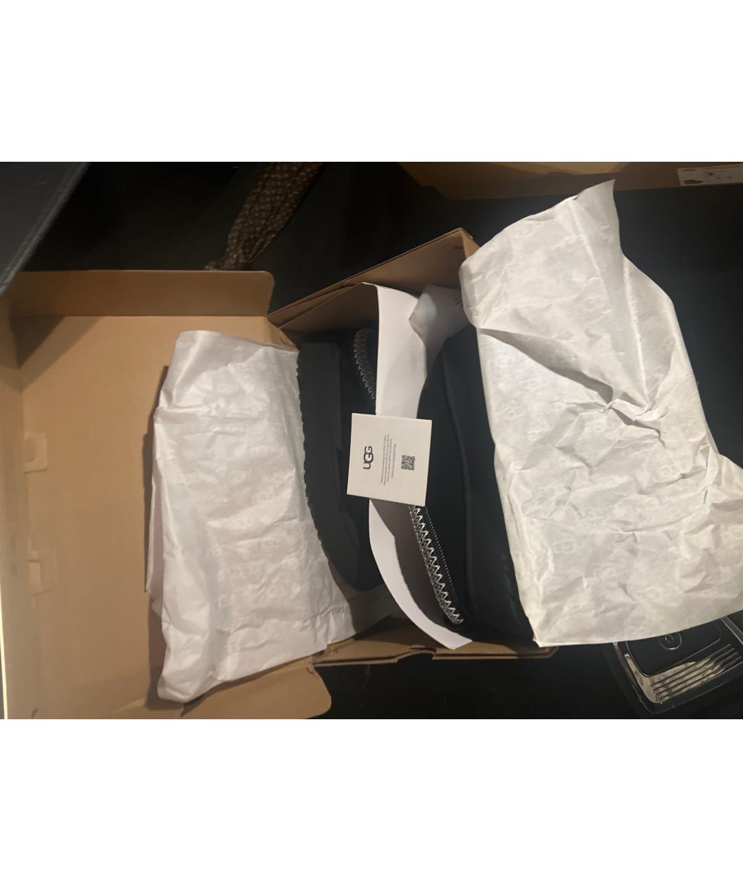 UGG AUSTRALIA Черные ботинки, фото 8